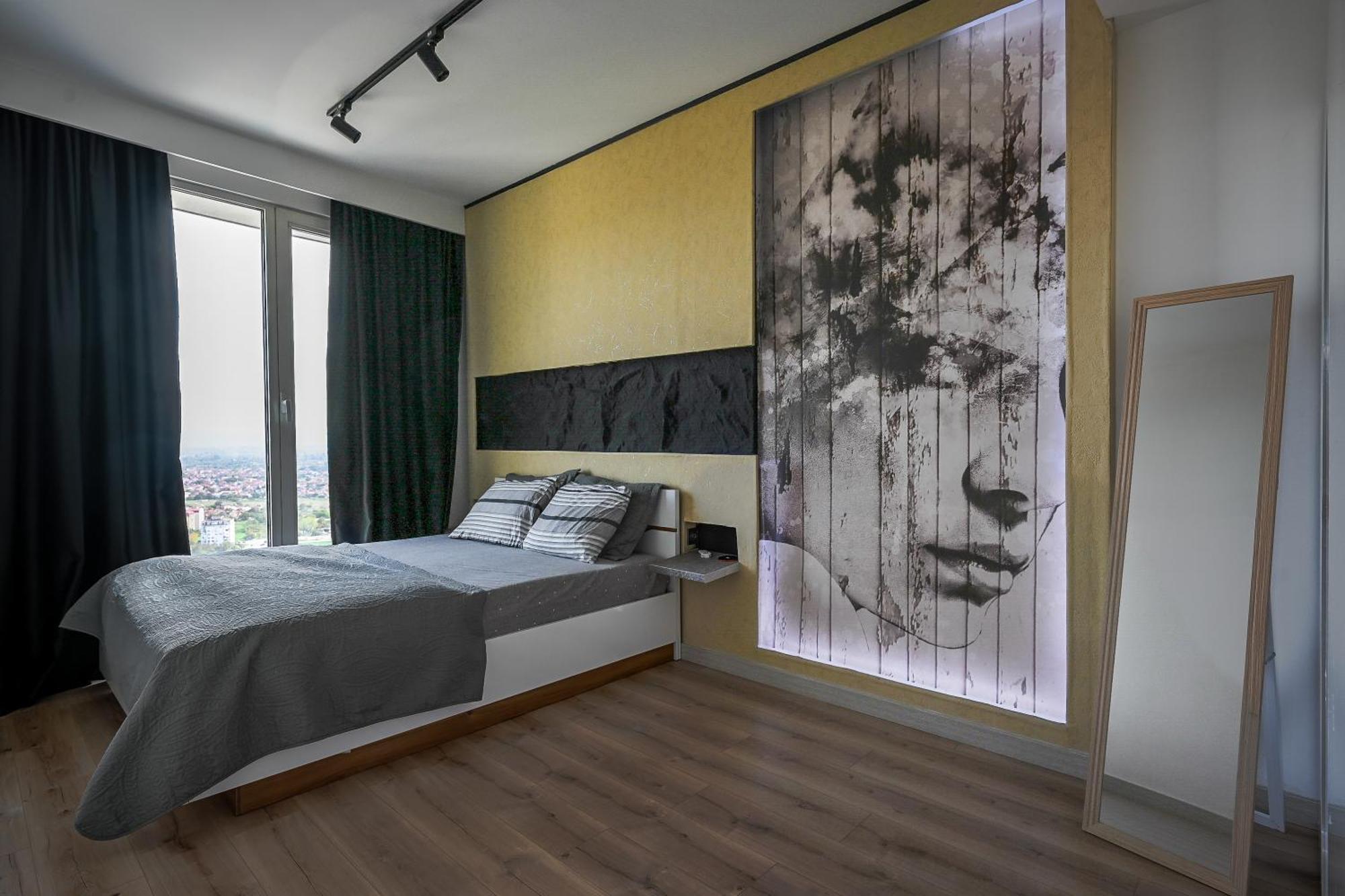 סקופיה Alfred Sky Smart Apartment 29Th Spa Included מראה חיצוני תמונה