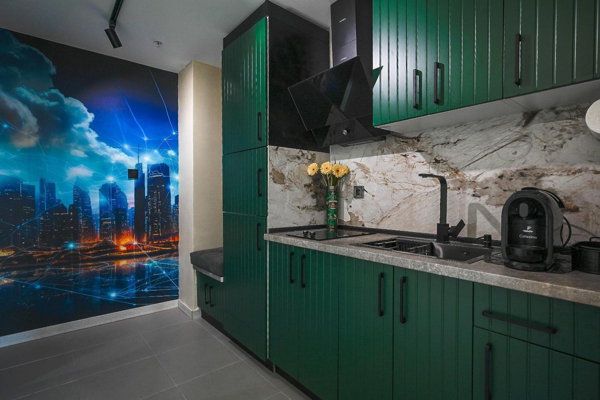 סקופיה Alfred Sky Smart Apartment 29Th Spa Included מראה חיצוני תמונה